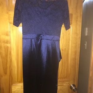 Navy Lace Dress